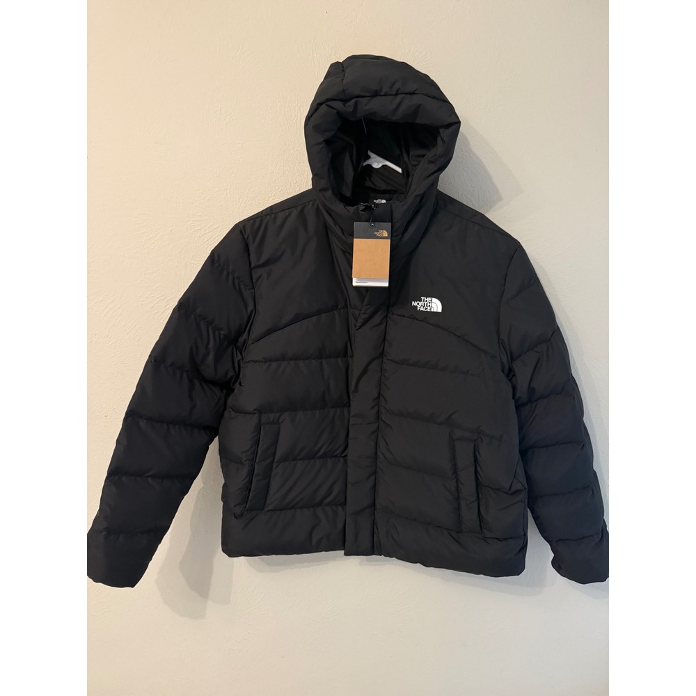 The North Face Mens Baltic 600 Fill Down Puffer Hooded Jacket Black XL